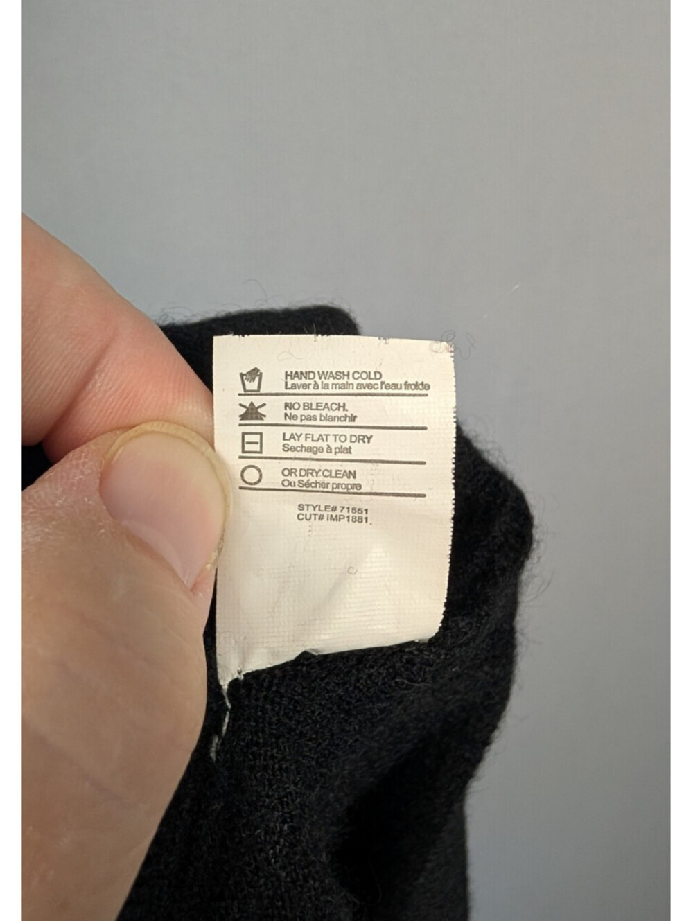 Quiet Luxury Vince 100% Cashmere Black Shell Button Cardigan M - Picture 7 of 7